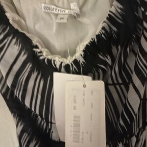 Collective Concepts Monochrome Patterned Dress
